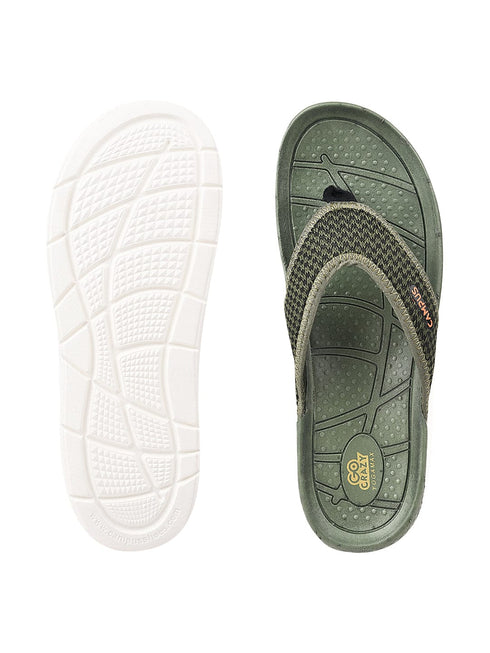 SL-406 Green Men's Flip Flops